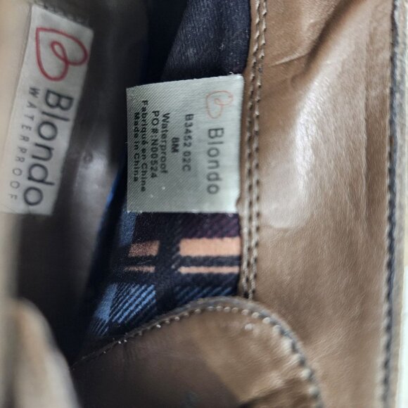 Blondo Verona Waterproof Suede Leather‎ Bootie Women's Size 8 - Picture 10 of 11